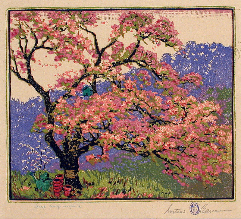 Apple Blossoms (Progressive Proof - Trial Proof)