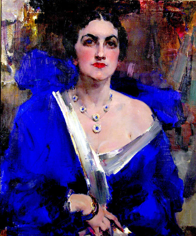 Lady in Blue
