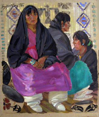 Three Taos Indian Women