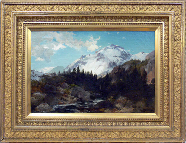 Thomas Moran, The Arkansas Divide, Colorado, 1880, oil on canvas, 20 × 30 in. Collection of the…