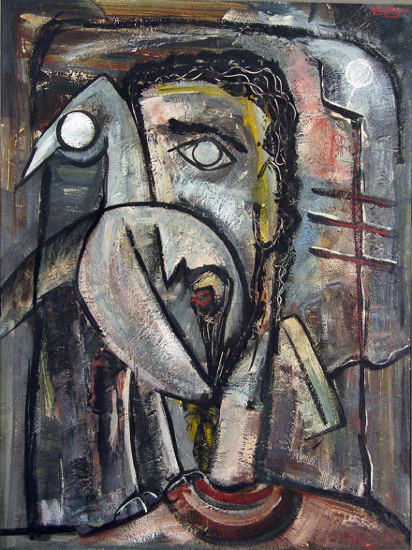 Saint Francis with a Bird