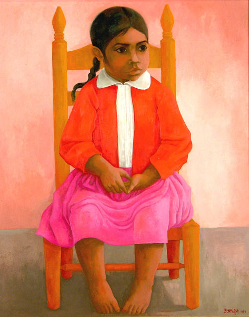Meditation (girl in chair)