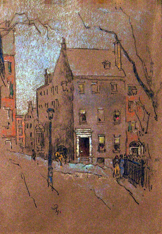 The Old Gray House, Louisberg Square, Boston