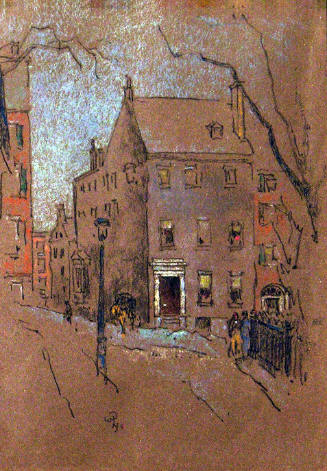 The Old Gray House, Louisberg Square, Boston