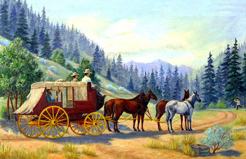 Wells Fargo Stage Coach
