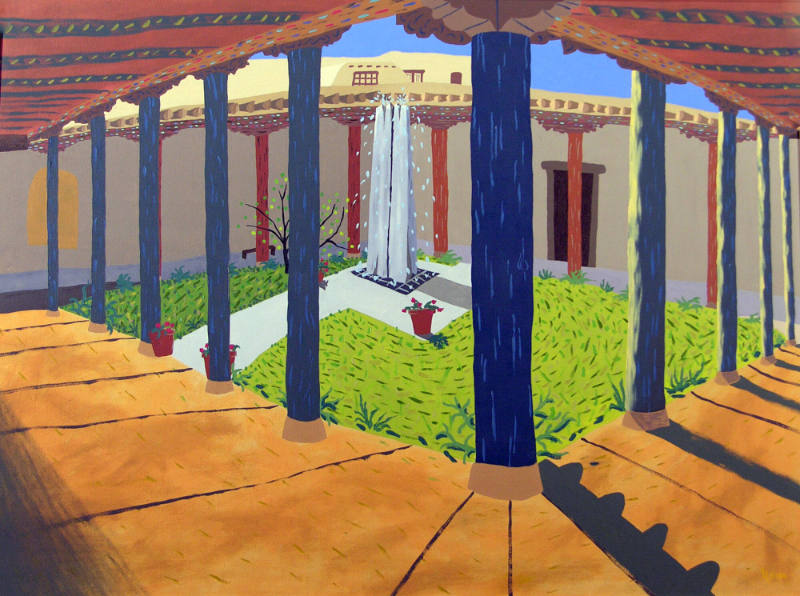 Courtyard, Museum of Fine Arts