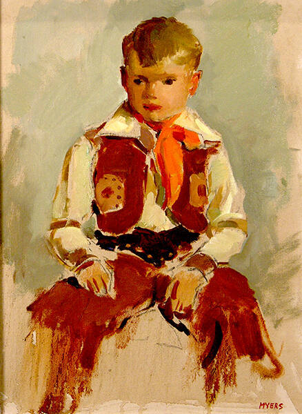 Study for Little Napoleon (Bruce Runyon)