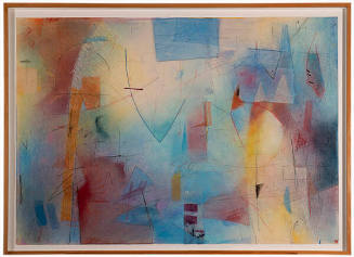 Emmi Whitehorse, Kin Nah Zin #223, September 1982, collage on paper, 27 1/2 × 39 1/4 in. Collec…