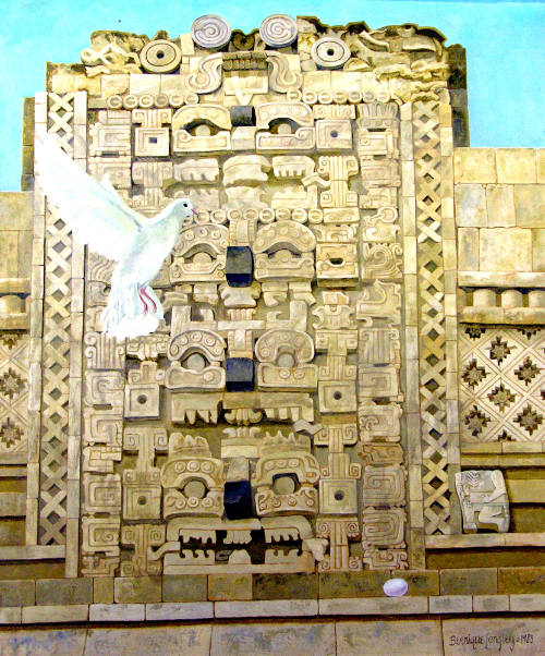Ruins with Dove