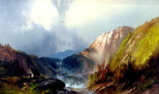 Cottage by Mountain Torrent