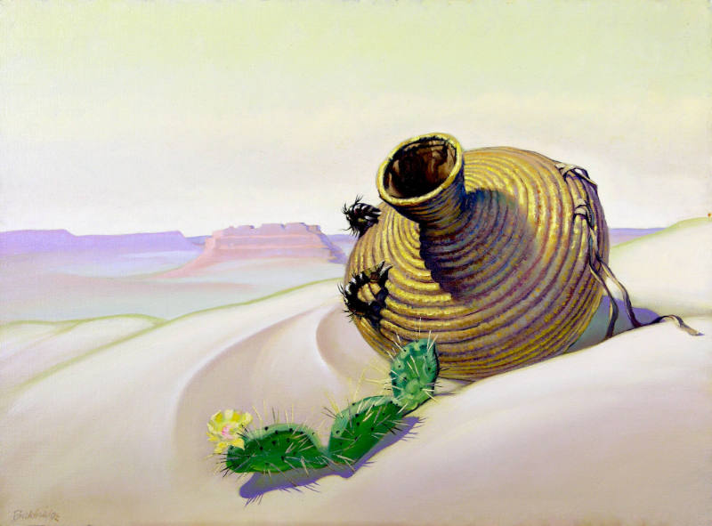 Basket and Cactus in Persia