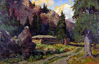 Old Trapper's Cabin - Red River Canyon