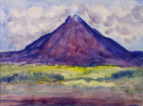 Volcano Near Colima