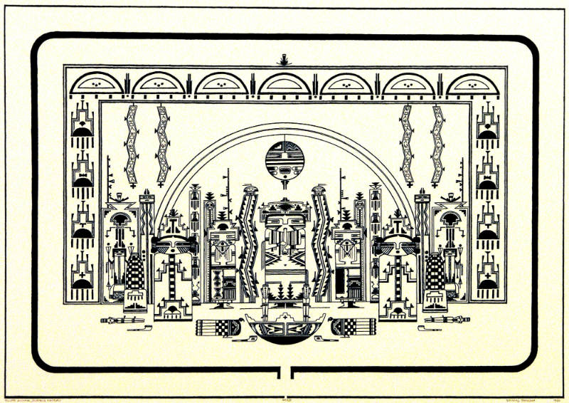 Flute Altar, Pueblo Noveau