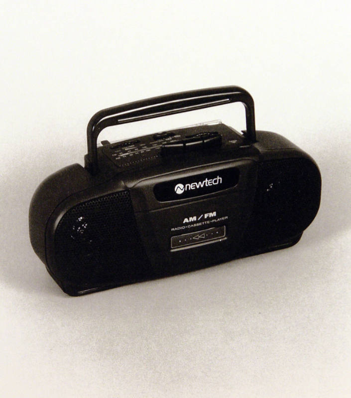 Favorite Objects: Radio-Cassette Player