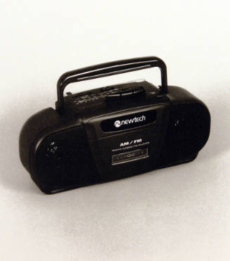 Favorite Objects: Radio-Cassette Player