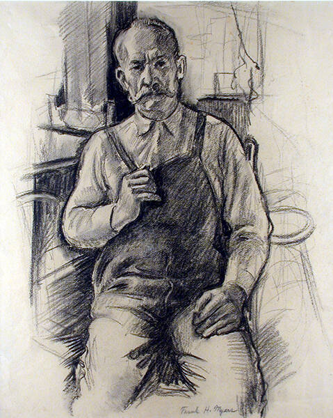Sketch #1 Old Man in the Hills