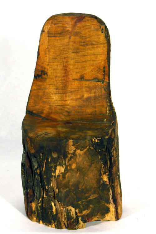 Log stump chairs