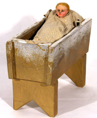 Baby in Manger (2 parts)