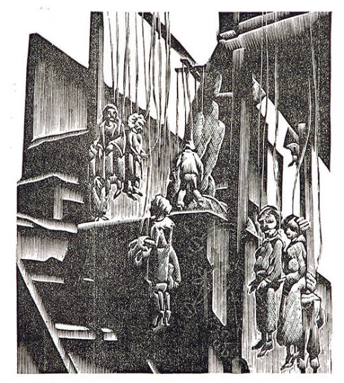 Gustave Baumann, Teatro Torito, 1931, woodcut print, Image: 7 7/8 × 6 7/8 in. (20 × 17.5 cm), S…