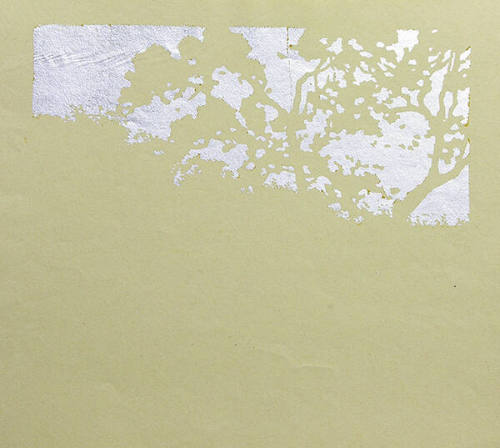 Spring Blossoms  (Progressive Proof - Silver Block)