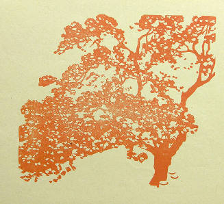Spring Blossoms  (Progressive Proof - Orange Block)