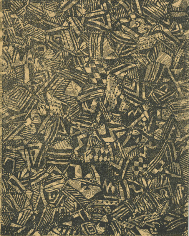 Potsherds Endpaper Design