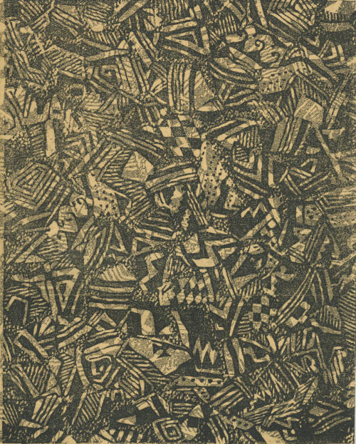 Potsherds Endpaper Design