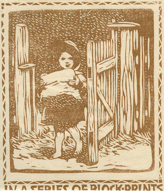 Announcement for an Exhibition: "An Effort to Convey the Hoosier Spirit"