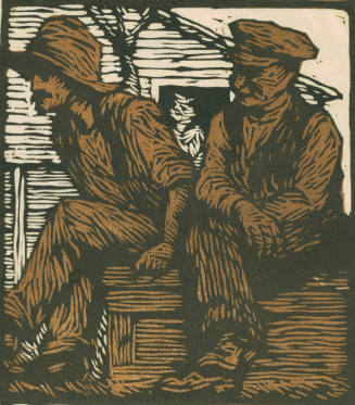 Illustration for Chips an' Shavings: Men Listening