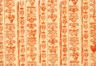 Butterflies and Parrots Endpaper Design