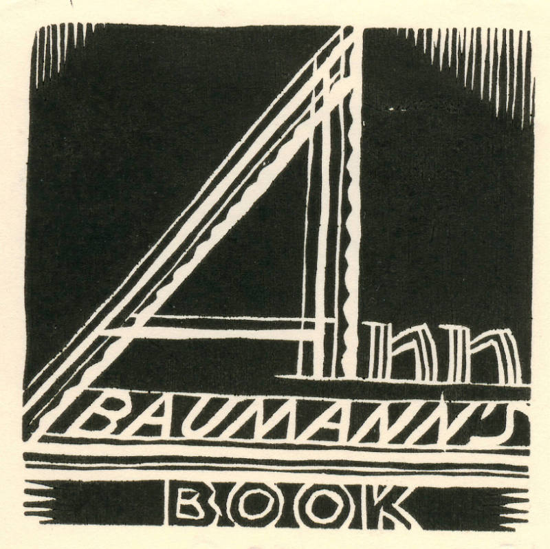 Bookplate for Ann Baumann