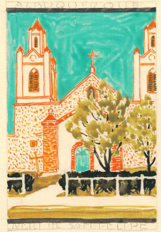 Neri De San Felipe (study for Albuquerque series)