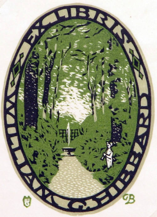 Bookplate for William G. Hibbard