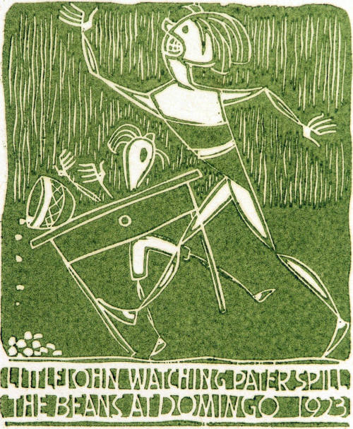 Illustrations after a Play: "Little John Watching ..."