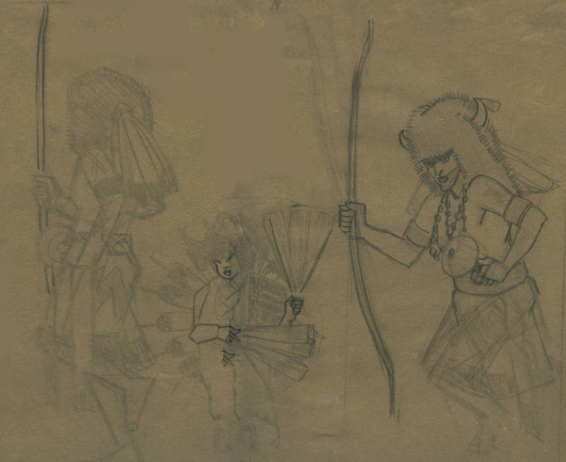 Dancing for the Christ Child (study)