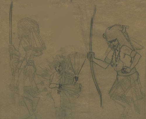 Dancing for the Christ Child (study)