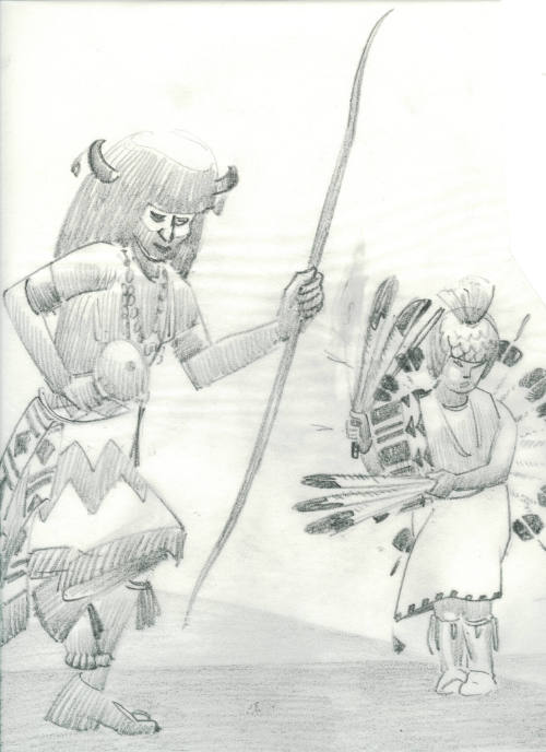 Dancing for the Christ Child (study)