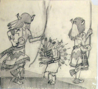 Dancing for the Christ Child (study)