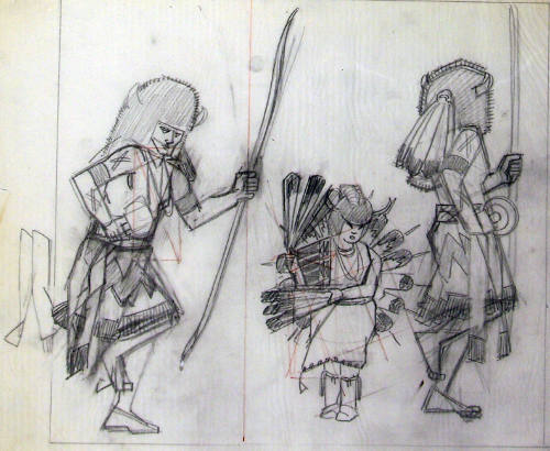 Dancing for the Christ Child (study)