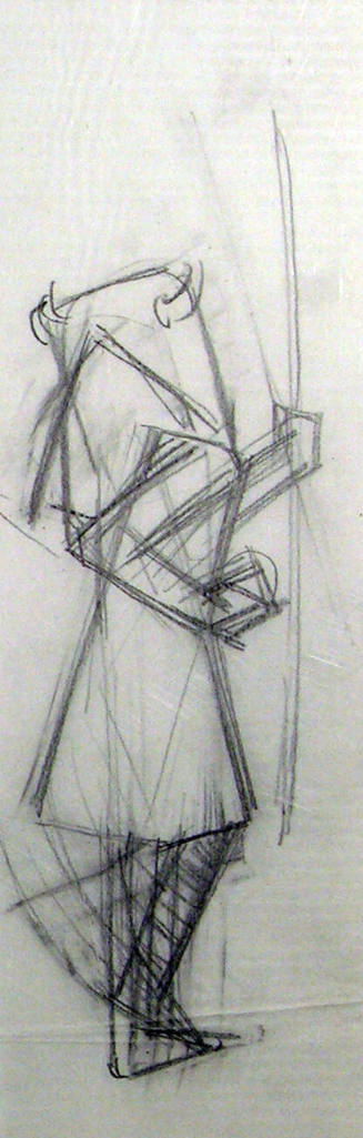 Dancing for the Christ Child (sketch)