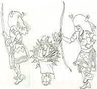 Dancing for the Christ Child (study)