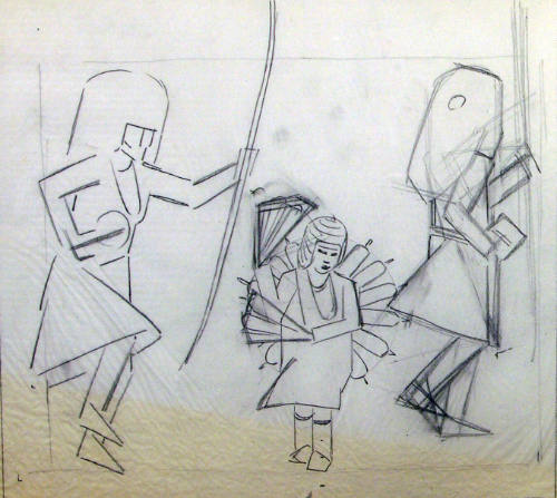 Dancing for the Christ Child (sketch)