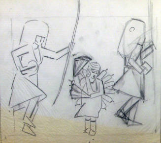 Dancing for the Christ Child (sketch)
