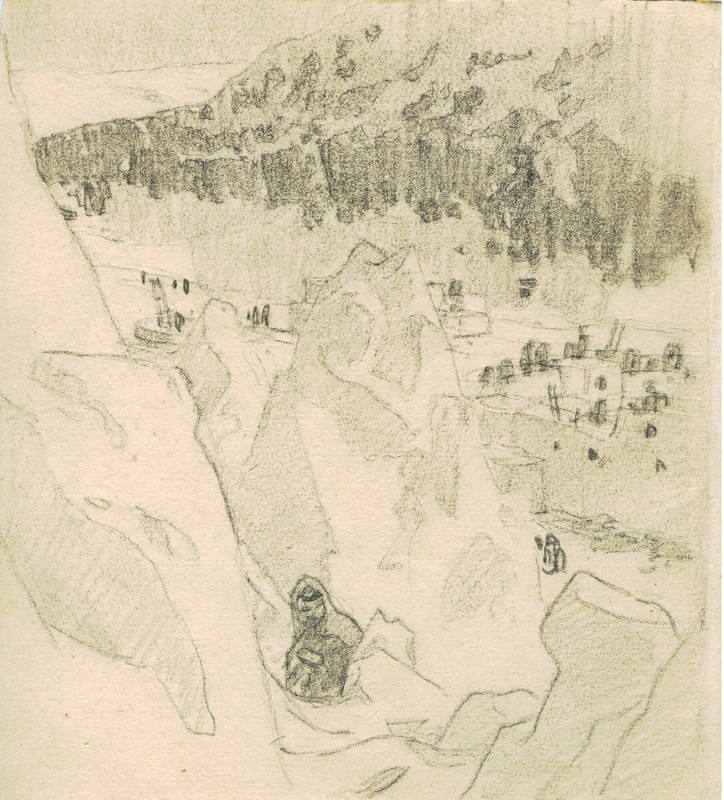 Tent Rock Trail (sketch)