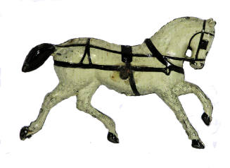 Metal horse