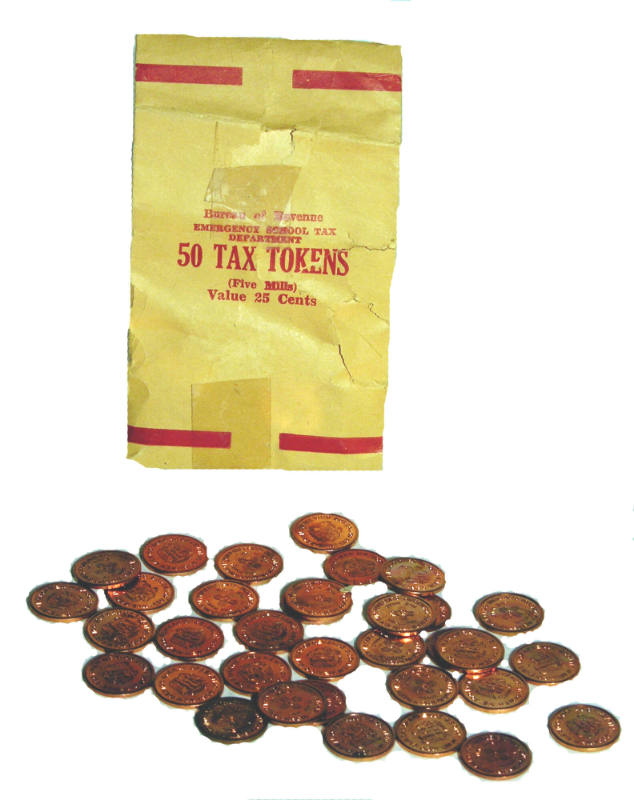 New Mexico tax tokens