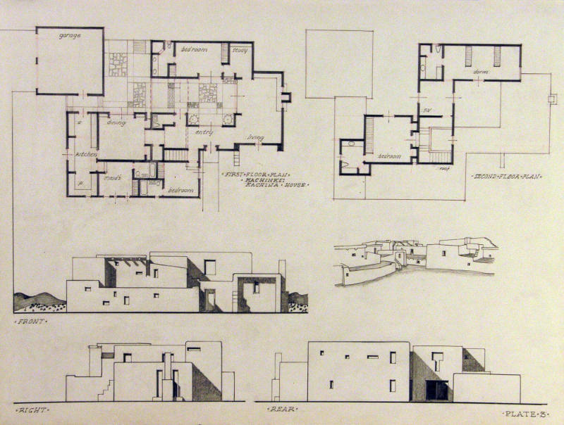 Katchinki:  Kachina House, Plate 3