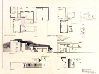 Shongopovi-Aholki:  Clan House and Aholi, Plate 4