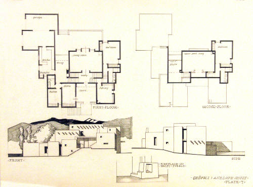 Chopki:  Antelope House, Plate 7